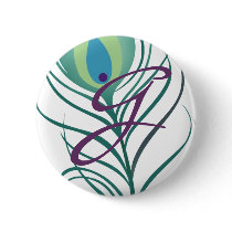 DIY Elegant Peacock Feather Pin