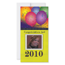 DIY Graduation Template Picture Card