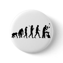 DIY handyman drill lovers gear Pinback Button