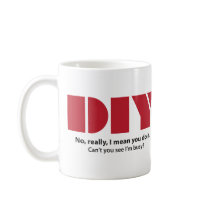 DIY I am busy Mug
