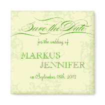 DIY Irish Wedding Save the Date Magnet