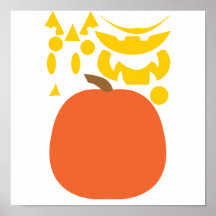 DIY Jack o' lantern Poster