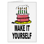 DIY Make It Yourself Custom Birthday Card