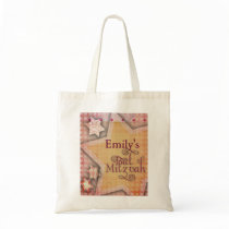 DIY Polka Dot Colourful Bat Mitzvah design Bag