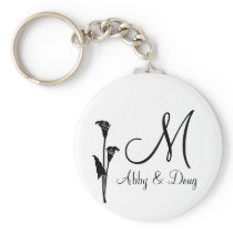 DIY Tulip logo with monogram