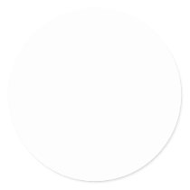 DIY wedding logo Round Sticker