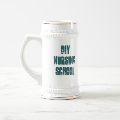 DIYNursingSchool Coffee Mugs by goodkidgonebad