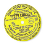 DIZZY CHICKEN MAGNET