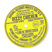 DIZZY CHICKEN MAGNET
