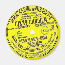 DIZZY CHICKEN MAGNET