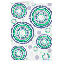 Dizzy Dots Greeting Cards