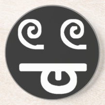 Dizzy Face Coasters