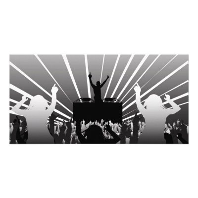 dj-alb-negru-cu-fete by CreativeColours