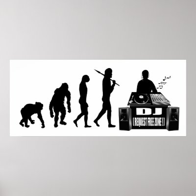 DJ and MC's vinyl lovers gear DJ Dubstep gifts Print by Funkart