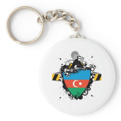 DJ Azerbaijan Key Chains by teyes143