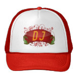 DJ Badge truckers hat