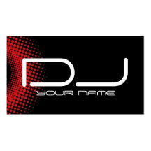 DJ Business Card