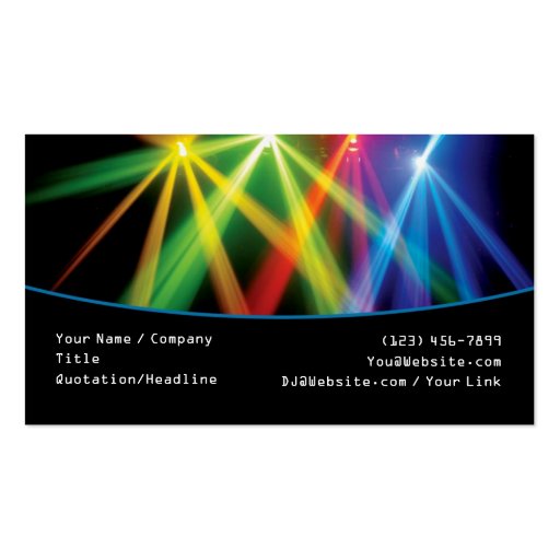 DJ Business Card