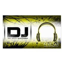 DJ Business Card - customizable