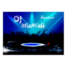DJ Business Card Template