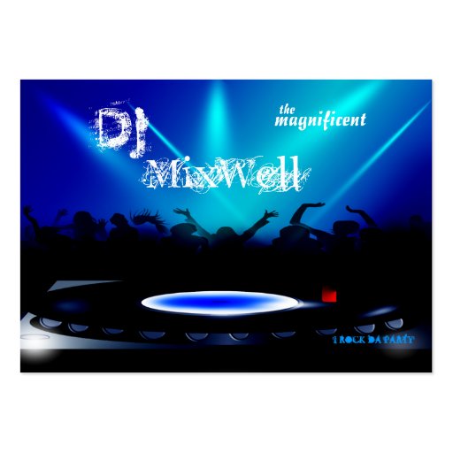 DJ Business Card Template