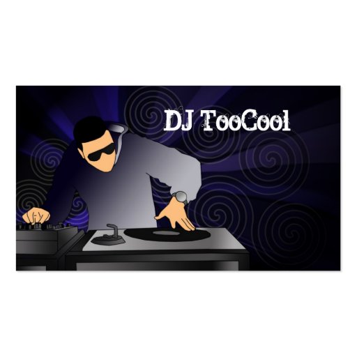 DJ Business Cards