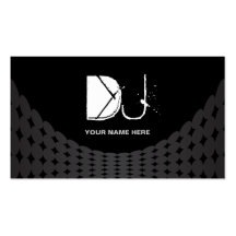 DJ Business Cards