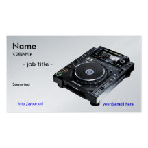 DJ businesscard Business Cards