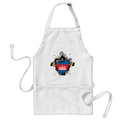 DJ Cambodia Apron by teyes143