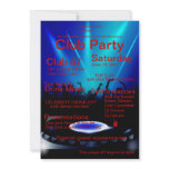 DJ Club Party Invitation
