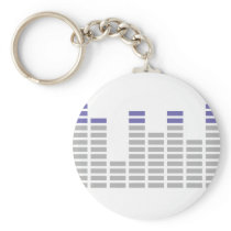 dj clubbing equalizer sound audio keychains