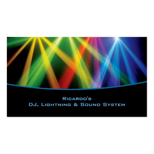 DJ/Company Business Card