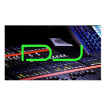 DJ  cool Business Card Templates