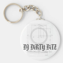 DJ DiRTY BiTZ Key Chain