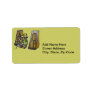 DJ Disc Jockey Personalized Address Label