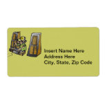 DJ Disc Jockey Custom Shipping Labels