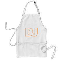 DJ - Disc Jockey, Music, Vinyl, Record, DJing Apron