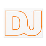 DJ - Disc Jockey, Music, Vinyl, Record, DJing Postcard