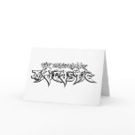 DJ Drastic & TCN Logo [Greeting Card]