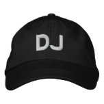 DJ embroidered hats