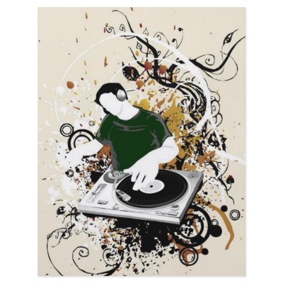 dj free vector graphic flyers by CreativeColours