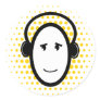 DJ Fresh and Happy Sticker