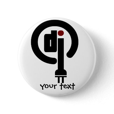 DJ gifts Pinback Button by blessedme