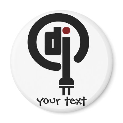 DJ gifts Refrigerator Magnet by blessedme