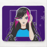 DJ Girl Mousepads