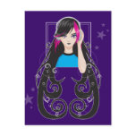 DJ Girl Postcards