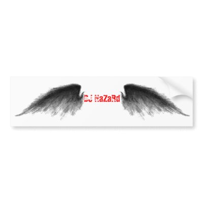 DJ HaZaRd Bumper Sticker by DJ_HaZaRd