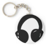 dj headphones key chain