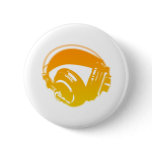 DJ Headphones - Music Disc Jockey DJing Loud buttons