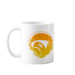 DJ Headphones - Music Disc Jockey DJing Loud Mug